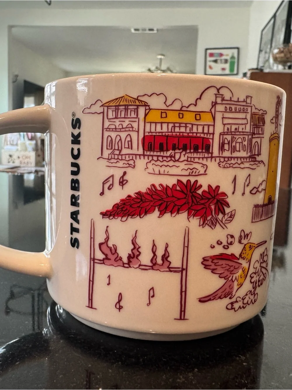 Starbucks white ceramic